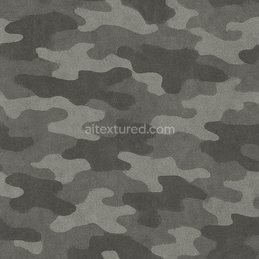 Seamless 3d texture pbr 8k urban camo fabric with camouflage distortion and low sheen finish