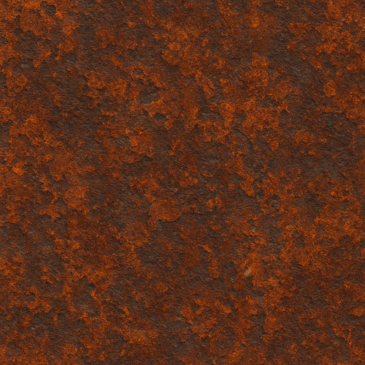 Oxidized Rust seamless PBR texture preview