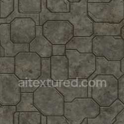 seamless Worn Futuristic Panel Texture Seamless texture 8k free download PBR