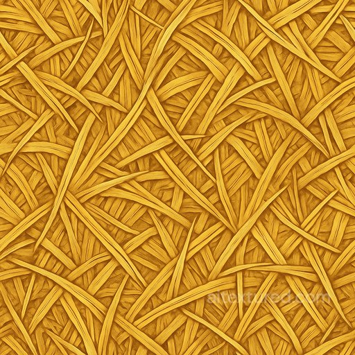 Stylized Barn Straw Seamless Texture seamless Hay-straw PBR texture