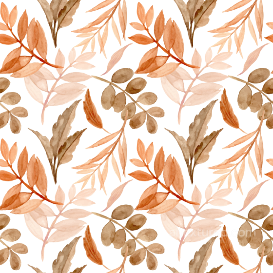 Featuring Autumn Leaves Watercolor Pattern Autumn Leaves texture preview