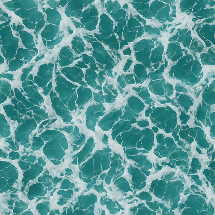 Ocean Sea Foam seamless PBR texture preview