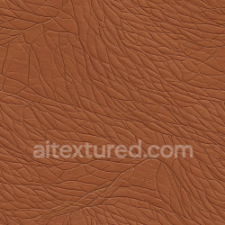 seamless Seamless 3D PBR cracked brown leather texture with fine wrinkles and natural matte finish texture 8k free download PBR