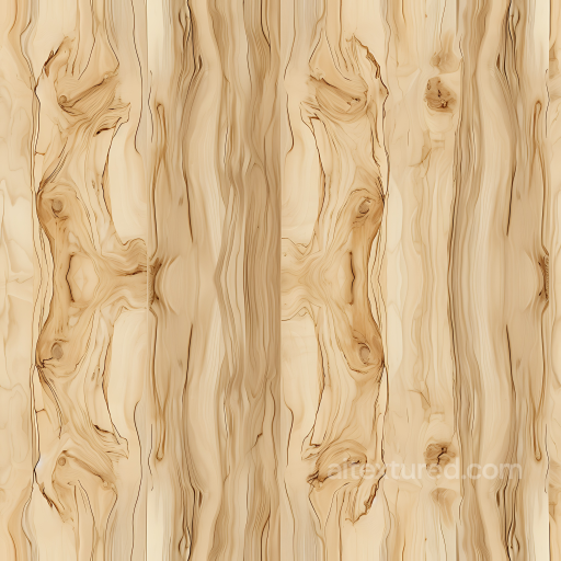 Light Knotted Wood Planks Seamless Texture with Distinct Grain Patterns seamless Wood PBR texture