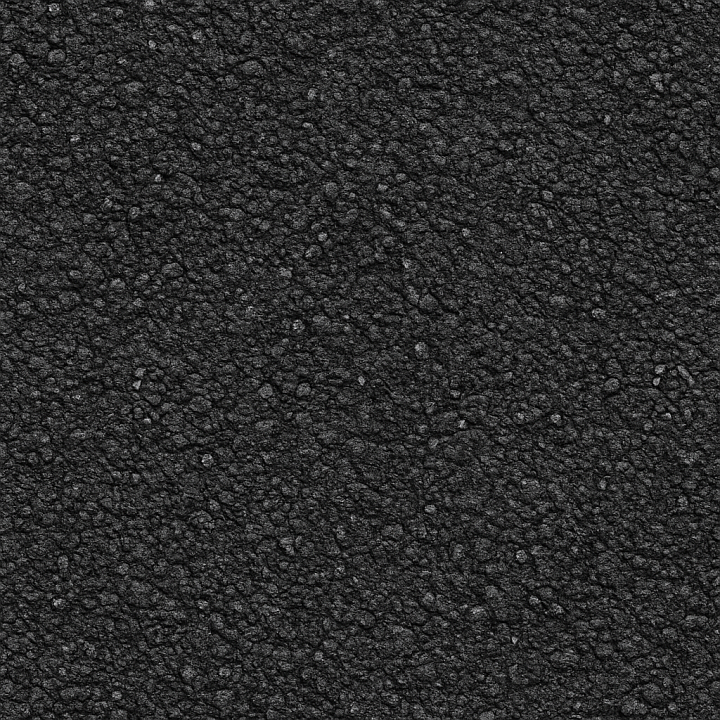 Detailed Fresh Asphalt seamless PBR texture preview