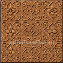 seamless Patterned Clay Tiles Texture Seamless 1024X1024 texture 1024x1024 free download PBR