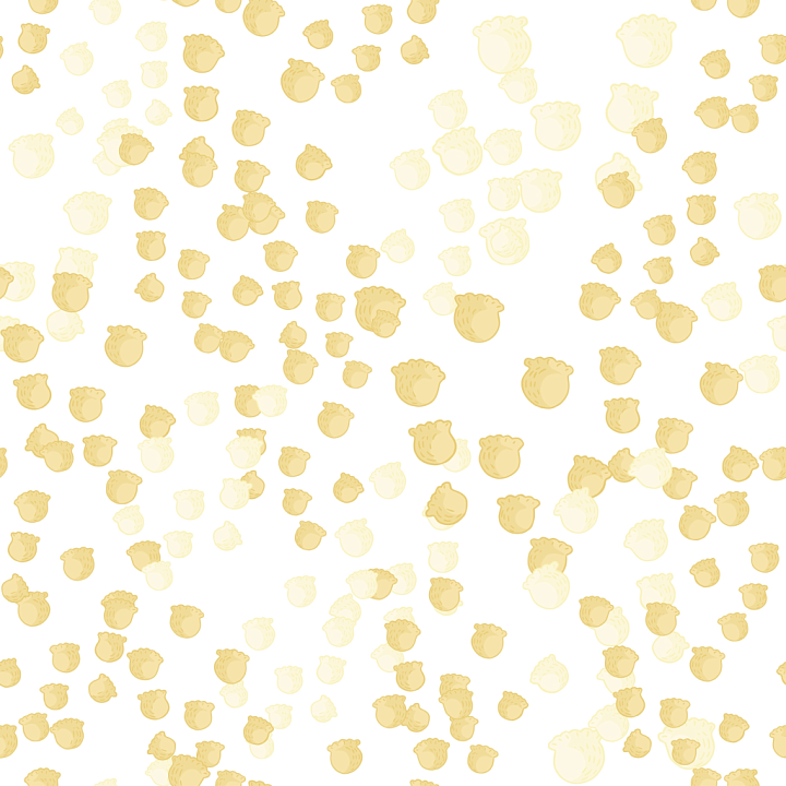 White & Gold Organic Pattern with Soft Glow seamless PBR texture preview