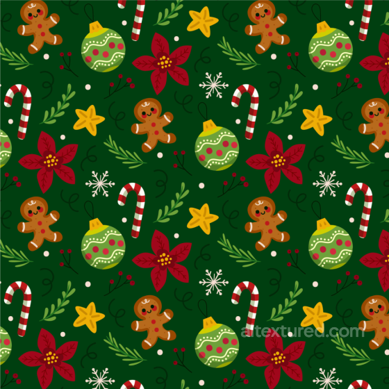 Featuring Festive Christmas Patterns and Icons Christmas Pattern texture preview