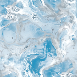 seamless Seamless 3D Icy Blue and Silver Polished Marble PBR Texture with Fluid Veins texture 8k free download PBR
