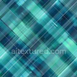 seamless Seamless 3D PBR Plaid Texture with Blue Aqua Geometric Pattern texture 8k free download PBR
