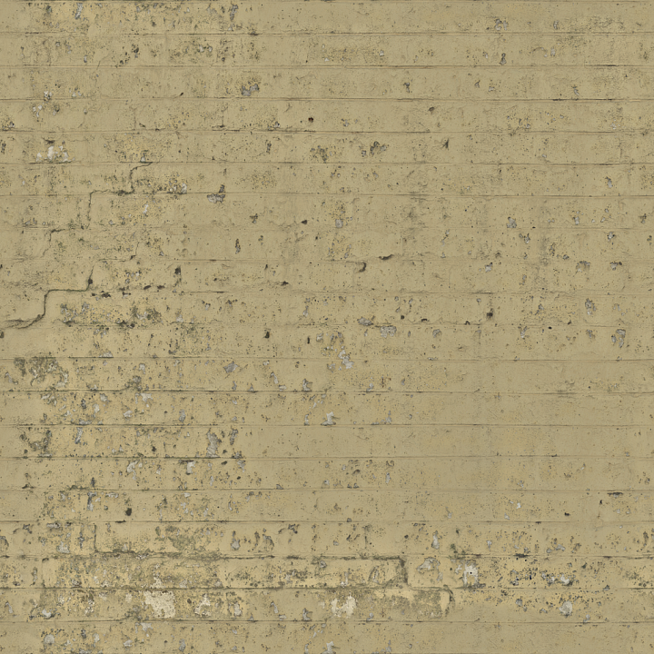 Painted Worn Brick seamless PBR texture preview