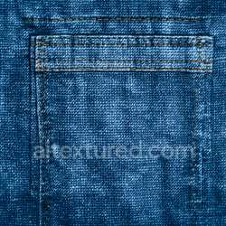 seamless Seamless 3D PBR Denim Texture with Realistic Worn Pocket Detailing texture 8k free download PBR