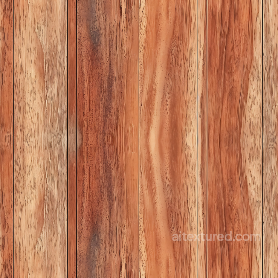 Natural Teak Wood Planks PBR Texture with Warm Grain Patterns Wood texture preview
