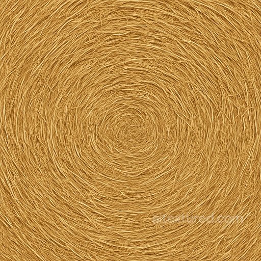 Smooth Straw Bale Seamless Texture seamless Hay-straw PBR texture