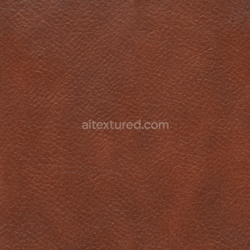 Seamless 3D Texture PBR 8K Pebbled Pigmented Leather Material