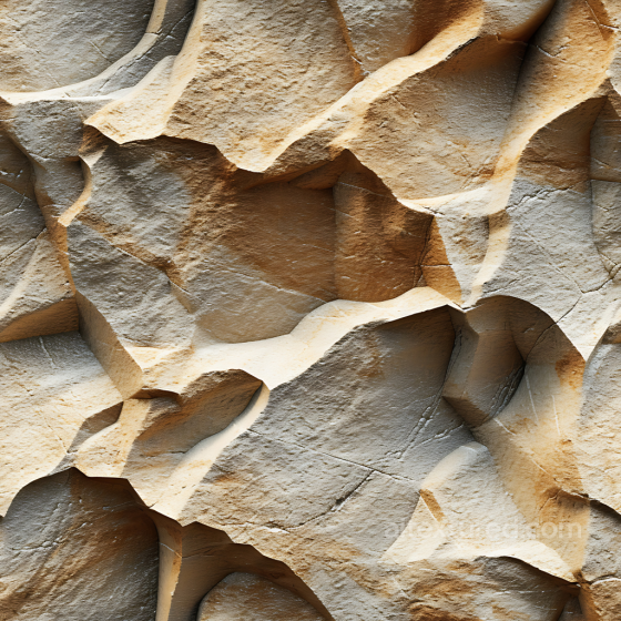 Weathered Cliff Rock Texture with Natural Erosion and Stratification Stone texture preview