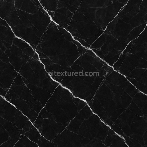 Natural Black Marble Texture Seamless 1024X1024
