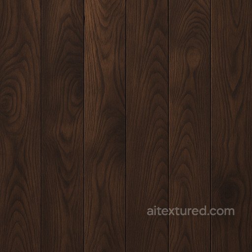 Walnut Planks Rich Dark Grain seamless Wood PBR texture