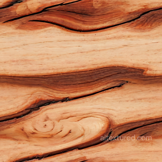 Wood PBR Texture Featuring Natural Knots and Flowing Grain Patterns Wood texture preview