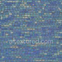 seamless Tiles Blue Seamless Smooth Glossy Patterned Textured Vibrant Decorative Ceramic texture 8k free download PBR
