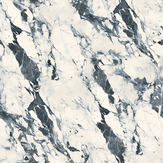 Bianco Rhino White Marble PBR Texture with Bold Veins Marble texture preview