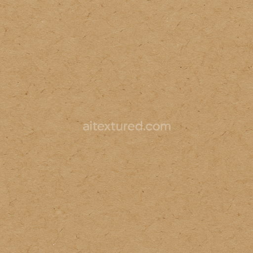 Seamless 3d texture pbr 8k featuring kraft paper cardboard with subtle fiber orientation
