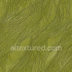seamless Seamless 3D Wrinkled Green Leather PBR Texture with Detailed Grain and Folds texture 8k free download PBR