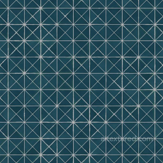 Triangle Ceramic Tiles | Free PBR Tile texture preview