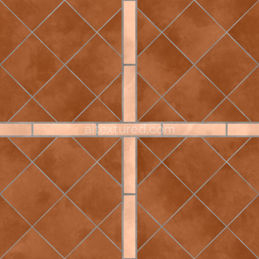 Tiles Seamless Pbr Texture Floor Brown Pattern Glossy Realistic Modern