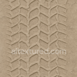 seamless Seamless 3d texture pbr 8k dry tire print on concrete print with hexagon tread and dust print soil imprint texture 8k free download PBR