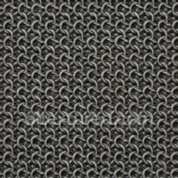 seamless Seamless 3d texture pbr 8k of matte finish chainmail shirt with small rings texture 8k free download PBR