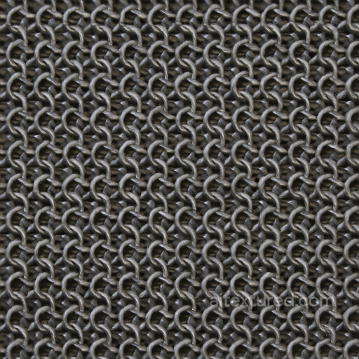 Of Matte Finish Chainmail Shirt With Small Rings seamless Chainmail PBR texture