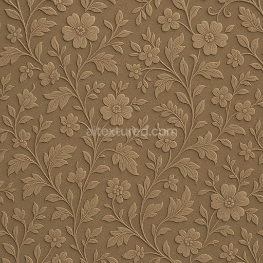 Matte Floral Pattern Texture Seamless 1024X1024