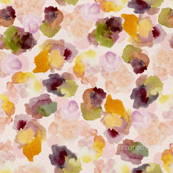 Watercolor Texture Featuring Multicolored Floral Blotches Watercolor texture texture preview