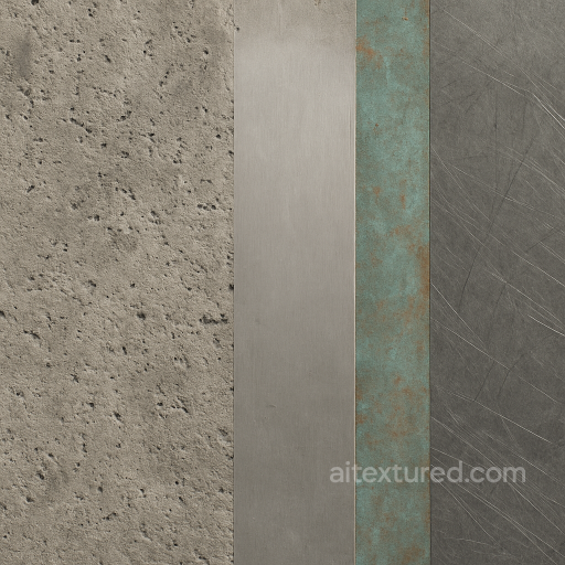 Rough Concrete Surface With Pitted Concrete And Matte Finish seamless Surfaces, smooth, rough PBR texture