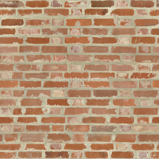 Bricks Seamless Pbr Texture Tileable Red Wall