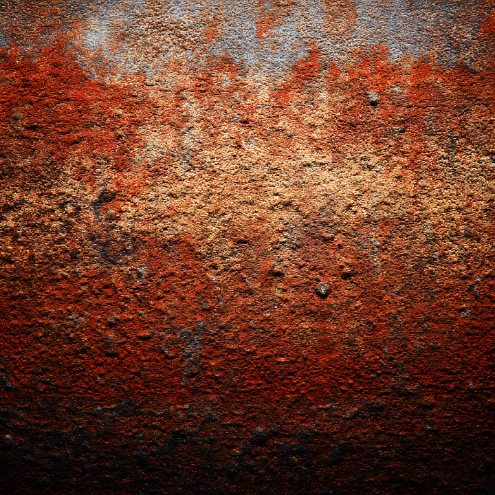 Rusted Metal Cracked and Corroded with Rough Pitting seamless PBR texture preview