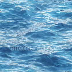 seamless Seamless 3D Water PBR Texture Featuring Realistic Ocean Surface with Dynamic Waves and Shimmering Highlights texture 8k free download PBR