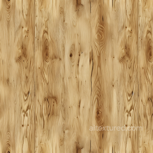 Light Pine Wood Planks PBR Texture with Natural Knots and Grain seamless Wood PBR texture