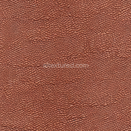 Seamless 3D Pebbled Brown Leather PBR Texture with Dense Grain Pattern