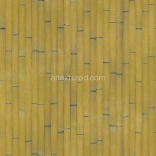 Bamboo Seamless Pbr Texture Natural Wood Yellow Grain Organic Ecofriendly