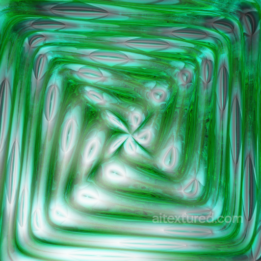 Seamless Green Glass PBR Texture with Abstract Reflective Pattern seamless Glass PBR texture