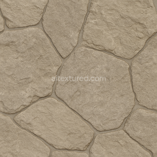 Seamless 3d texture pbr 8k flagstone floor flat slabs rough slabs natural stone surface
