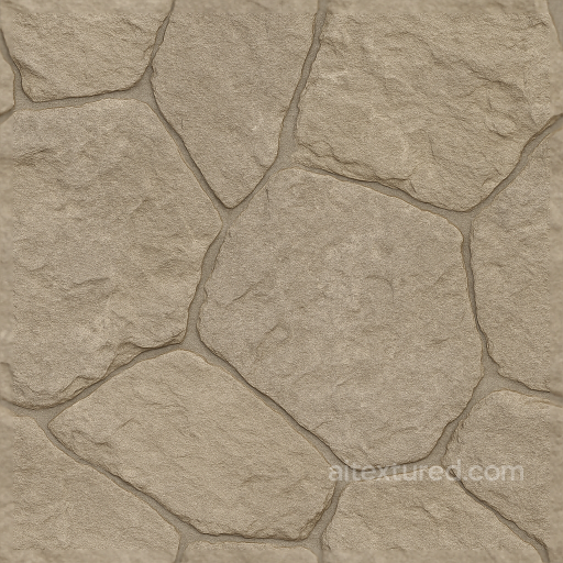 Flagstone Floor Flat Slabs Rough Slabs Natural Stone Surface seamless Stone PBR texture