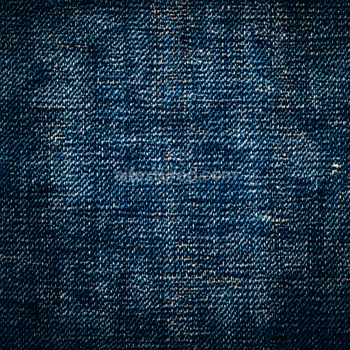Seamless 3D Cracked & Holes PBR Texture of Weathered Blue Denim Fabric with Worn Frays