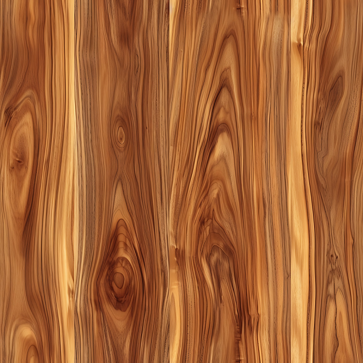 Rustic Knotty Pine Wood Planks with Rich Grain seamless PBR texture preview