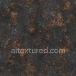 seamless Seamless 3D texture of burnt metal with fire residue PBR 8K surface texture 8k free download PBR