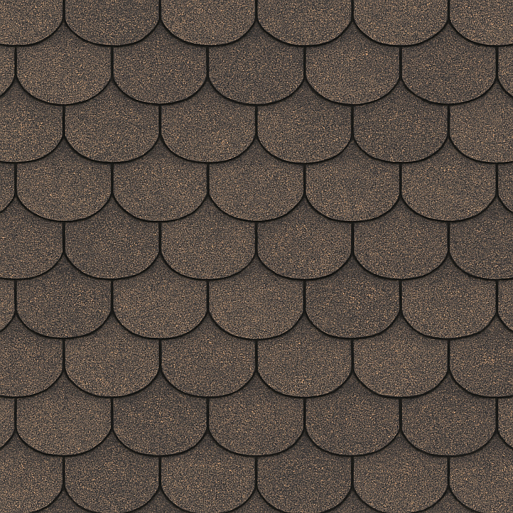 Shingle Roof seamless PBR texture preview