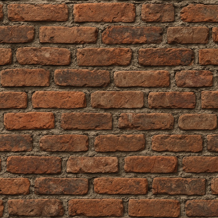Weathered Old Brick seamless PBR texture preview