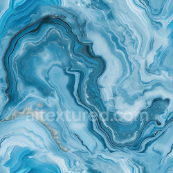 seamless Seamless 3D Azul Macaubas Blue Marble PBR Texture with Fluid Veins texture 8k free download PBR